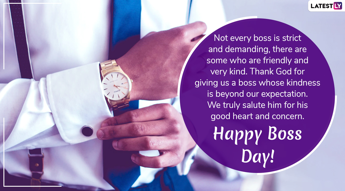 Happy Boss Day 2019 Wishes WhatsApp Stickers, GIF Images, Gratitude