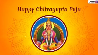 Happy Chitragupta Puja 2019 Wishes & Chitragupta Bhagwan HD Photos: WhatsApp Messages, SMS, GIF Image Greetings, Quotes to Send on Last Day of Diwali