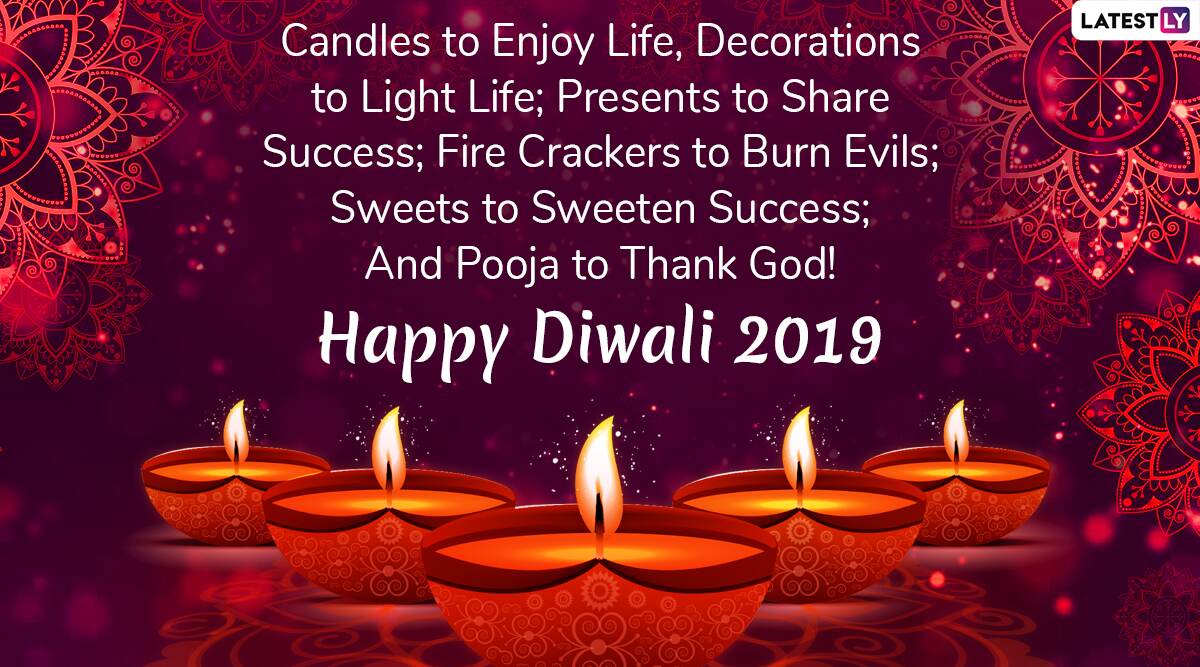 Happy Diwali 2019 HD Images and Greeting Cards Online: WhatsApp ...