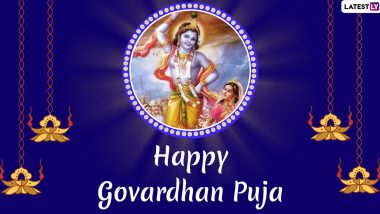 Happy Govardhan Puja Images & HD Lord Krishna Wallpapers For Free Download  Online: Wish on Annakut 2019 With Beautiful WhatsApp Stickers and Hike GIF  Messages | 🙏🏻 LatestLY