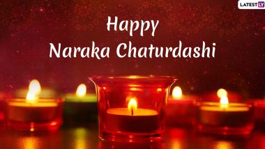 Naraka Chaturdashi Images & Choti Diwali 2019 Wishes: Roop Chaudas WhatsApp Stickers, Photos, Hike GIF Greetings, SMS and Messages to Send on Second Day of Deepavali