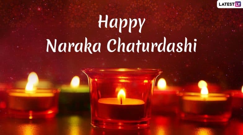 Naraka Chaturdashi Images, Choti Diwali 2019 Wishes: Roop Chaudas WhatsApp Stickers, Hike Greetings