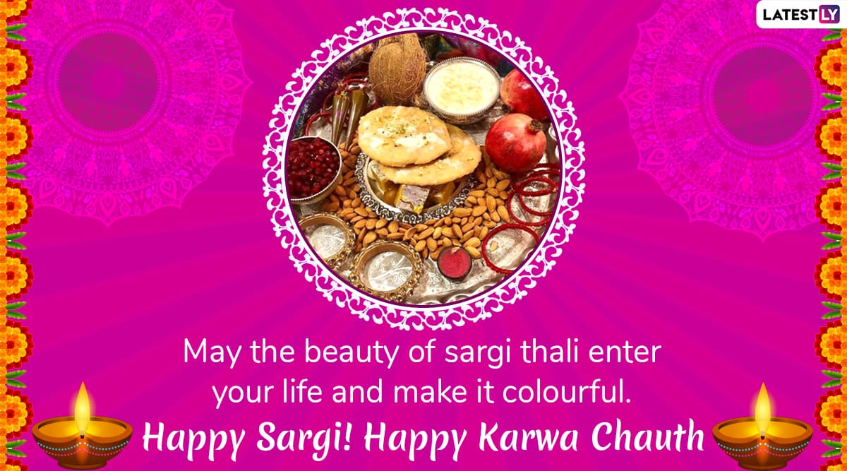 Happy Sargi Image for Karwa Chauth Morning 2 (Photo Credits: File Image)