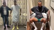Hardik Pandya Injury Update! Indian All-Rounder Kick-Starts His Journey to Fitness, Walks for 1st Time After Back Surgery (Watch Video)