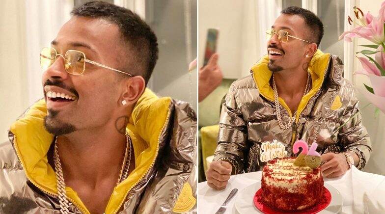 Hardik Pandya Posts Birthday Pic As He Turns 26, Indian Teammates and Fans Wish ‘Kung-Fu Pandya’