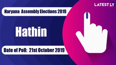 Hathin Vidhan Sabha Constituency Election Result 2019 in Haryana: Praveen Dagar of BJP Wins MLA Seat in Assembly Polls