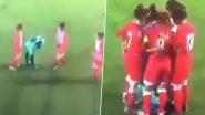 Video of A Female Footballer Getting Helped By Opponents After Her Hijab Came Off During WAFF Women's Championship Leaves Internet Divided