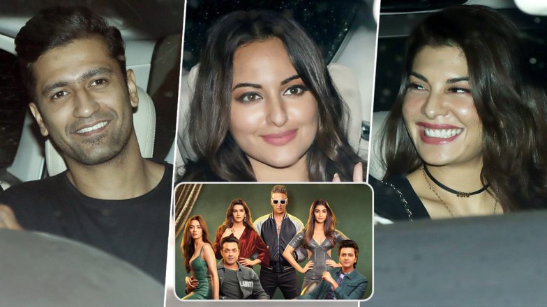 Housefull 4: Jacqueline Fernandez, Vicky Kaushal, Sonakshi Sinha and Other Celebs Attend the Special Screening (View Pics)