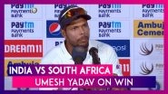 India vs South Africa: India Wins Test Series, Playing With Five Bowlers Good Idea, Says Umesh Yadav