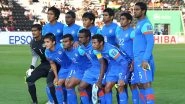 India vs Bangladesh, FIFA World Cup 2022 Qualifiers Asia Schedule: Ticket Details & Guidelines To Follow For Second Round Group E Match at Salt Lake Stadium