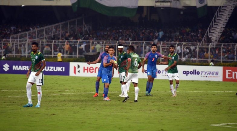 Indian Fans Disappointed After India vs Bangladesh Football Match Ends in a Tie 1–1