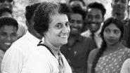 Indira Gandhi Death Anniversary: 'Only Man of Her Cabinet' &ndash; Five Lesser Known Facts About India's Iron Lady
