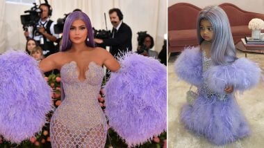 Kylie Jenner Turns Designer for Daughter Stormi; Dresses the Cute Little Princess Her Own Met Gala Look for Halloween