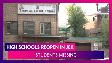 Jammu & Kashmir: High Schools Reopen Post Abrogation Of Article 370 But Students Remain Missing