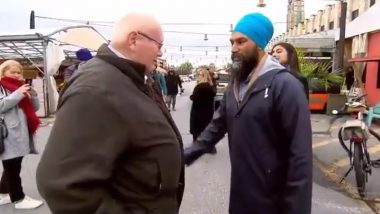 Jagmeet Singh, Indian-Origin Sikh MP of Canada, Asked to 'Cut Off' His Turban by Voter to Look 'More Canadian', Watch Video