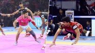 Jaipur Pink Panthers Vs Bengaluru Bulls PKL 2019 Match Free Live Streaming and Telecast Details: Watch JAI vs BEN, VIVO Pro Kabaddi League Season 7 Clash Online on Hotstar and Star Sports