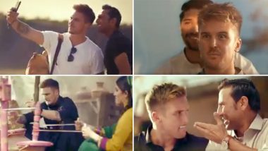 Jason Roy Seen Exploring Pakistan With Younis Khan in Commercial Advertisement for Zong Network (Watch Video)