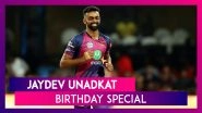 Jaydev Unadkat Birthday Special: Interesting Facts about IPL 2018&rsquo;s Most Expensive Indian Cricketer
