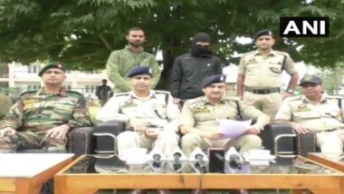 Jammu and Kashmir: JeM Terrorist Arrested in Baramulla, Arms and Ammunition Recovered