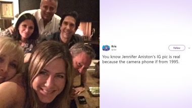 Jennifer Aniston Needs a Better Camera Phone! Fans Take a Dig At Actress' Maiden Instagram Post With Friends Reunion Selfie