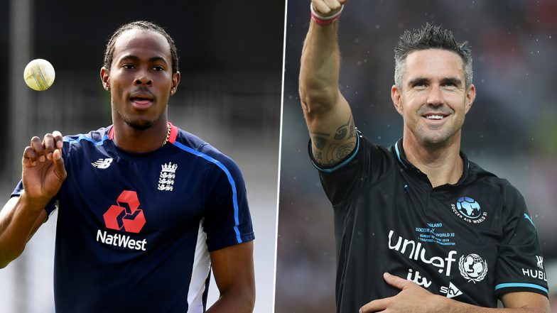 Jofra Archer and Kevin Pietersen Engage in a Hilarious Twitter Banter, Both Challenge Each Other for a Game of Cricket