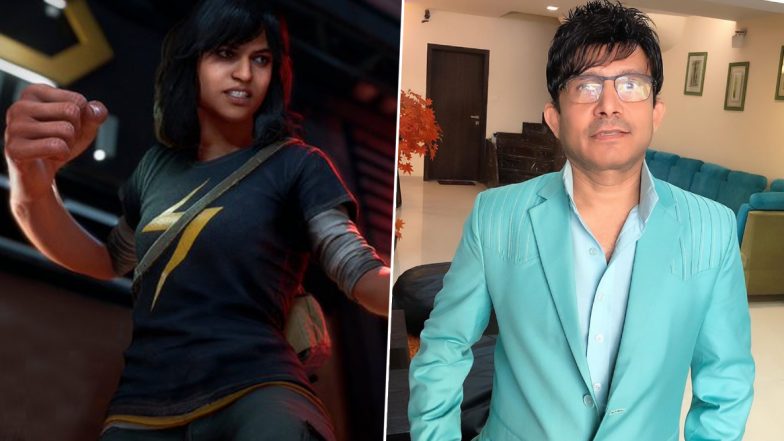 Kamaal R Khan Threatens to Take Marvel to Court for Calling Their Character Kamala Khan and Not Taking His Permission for It, Twitterati Ask Him to Use Spell Check 