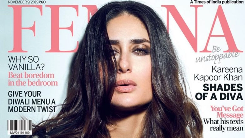 Kareena Kapoor Khan Glows Bright With Confidence On The Magazine Cover of Femina India Diwali 2019 Issue (View Pic)