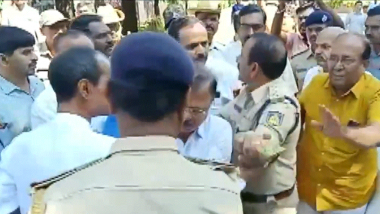 Karnataka CM BS Yediyurappa's Son-in-Law Involved in Scuffle With Police, Video Goes Viral