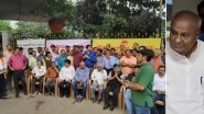 Karnataka: Journalists Stage Protest After Speaker Vishweshwar Hegde Kageri Bars Live Media Coverage of Assembly Proceedings