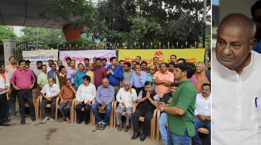 Karnataka: Journalists Stage Protest After Speaker Vishweshwar Hegde Kageri Bars Live Media Coverage of Assembly Proceedings Karnataka: Journalists Stage Protest After Speaker Vishweshwar Hegde Kageri Bars Live Media Coverage of Assembly Proceedings