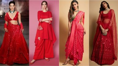 Karva Chauth 2019 Fashion Tips: 8 Red And Ethnic Style Inspirations From Kiara Advani, Athiya Shetty, Sonam Kapoor, Priyanka Chopra