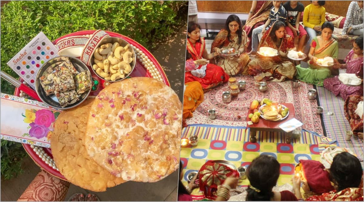 Karwa Chauth Vrat Pooja Thali