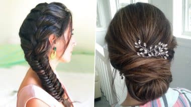 Karwa Chauth 2019 Hairstyles Ideas From A Chic Fishtail Braid To