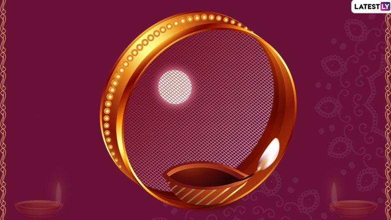Karwa Chauth 2020 Moon Sighting Greetings, Quotes & HD Images: Celebrate Karva Chauth Moon Rise with Chand Pics, Wishes, Messages & GIFs