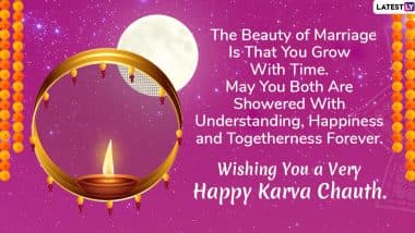 Happy Karva Chauth 2019 Wishes For Daughter-In-Law: WhatsApp Messages, Images, Greetings, Facebook Photos & SMS to Send to Your Bahu For Karwa Chauth Vrat