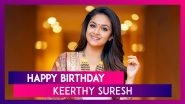 Keerthy Suresh Birthday: 5 Best Movies of National Award Winning Actress That You Should Not Miss