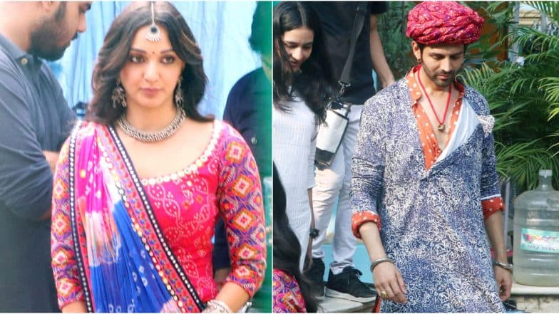Bhool Bhulaiyaa 2: Kartik Aaryan and Kiara Advani Begin Shoot in Traditional Attires and We Couldn't Be More Curious (See Pics) Bhool Bhulaiyaa 2: Kartik Aaryan and Kiara Advani Begin Shoot in Traditional Attires and We Couldn't Be More Curious (See Pics)