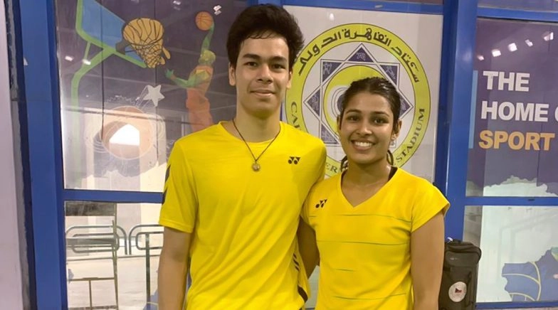 Kuhoo Garg and Dhruv Rawat Pair Wins Egypt International Mixed-Doubles Title
