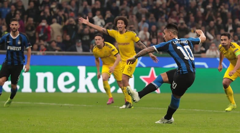 Lautaro Martinez Scores As Inter Milan Dump Borussia Dortmund in Champions League 2019–20