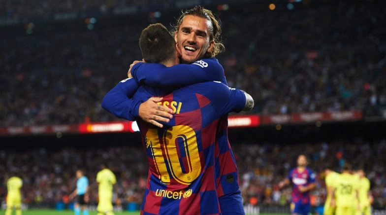 Antoine Griezmann’s Goal Against Napoli Ends Disastrous Barcelona Record in UEFA Champions League