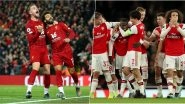 Liverpool vs Arsenal, Carabao Cup 2019&ndash;20 Free Live Streaming Online: How to Get EFL Cup Round of 16 Match, LIV vs ARS Live Telecast on TV & Football Score Updates in Indian Time?