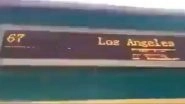 Pakistan Govt Gets Trolled as Train at Sukkur's Rohri Station Flashes 'Los Angeles' as Destination; Railway Minister Sheikh Rashid Responds