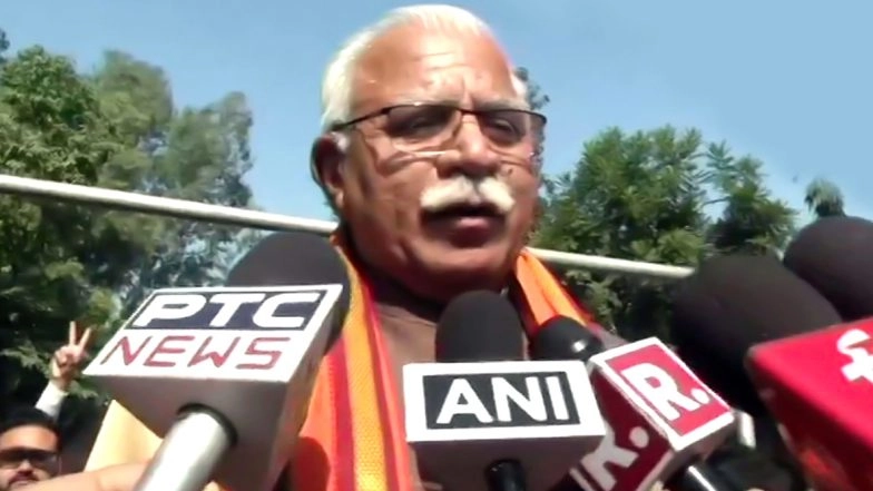 Haryana Assembly Elections 2019: Manohar Lal Khattar Casts His Vote in Karnal, Says Opposition Parties Have Lost and Left the Battleground