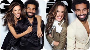 Mohamed Salah Poses With Alessandra Ambrosio for GQ Middle East; Netizens Call for Equality Between Men & Women