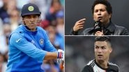 MS Dhoni, Sachin Tendulkar &lsquo;Riskiest&rsquo; Celebrities to Search Online; Cristiano Ronaldo Ranked 10th in McAfee&rsquo;s Most Dangerous Celebrity List of 2019