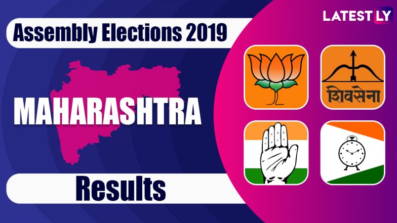 Maharashtra Assembly Elections 2019 Results Highlights: BJP Wins 105 Seats, Shiv Sena 56; NCP 54, Congress 44, Others Get 29