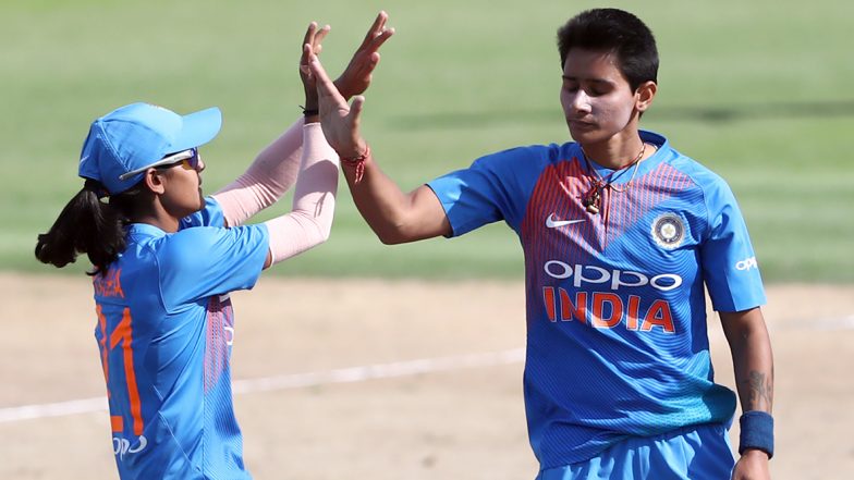 Mansi Joshi Takes a Stunning Catch Off Ekta Bisht’s Delivery to Dismiss Nondumiso Shangase During IND vs SA Women 3rd ODI (Watch Video)