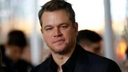 Matt Damon Reveals His Eldest Daughter Alexis Had Contracted Coronavirus