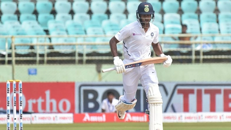 Mayank Agarwal Registers 3rd Test Century During India vs Bangladesh 2nd Test 2019, Helps India Cross 200-Run Mark