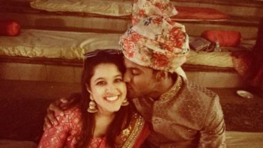 Mayank Agarwal and Wife Aashita Sood Celebrate Karwa Chauth 2019! Indian Cricketer Posts a Sweet Kissing Pic With a Lovely Message